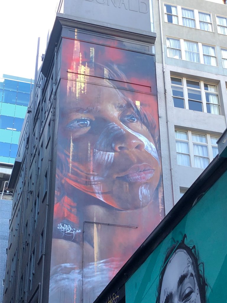 Street art by Adnate in Melbourne, Australia