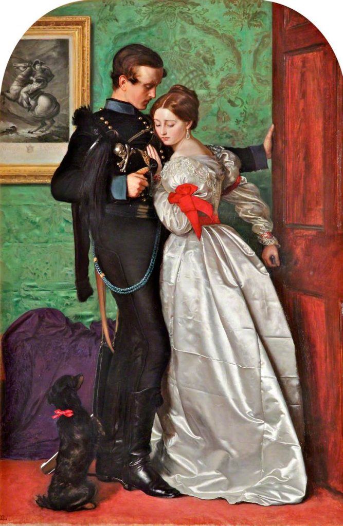 Millais, John Everett, 1829-1896; The Black Brunswickers