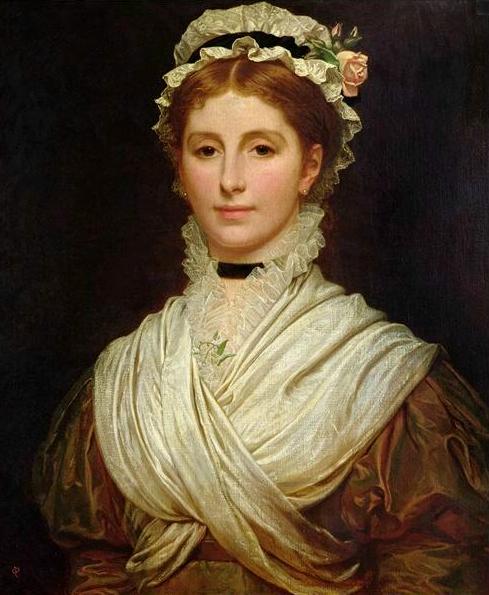 Painting of Kate Perugini by Charles Edward Perugini