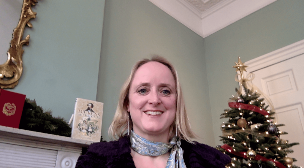 Lucinda Hawksley – Christmas photo