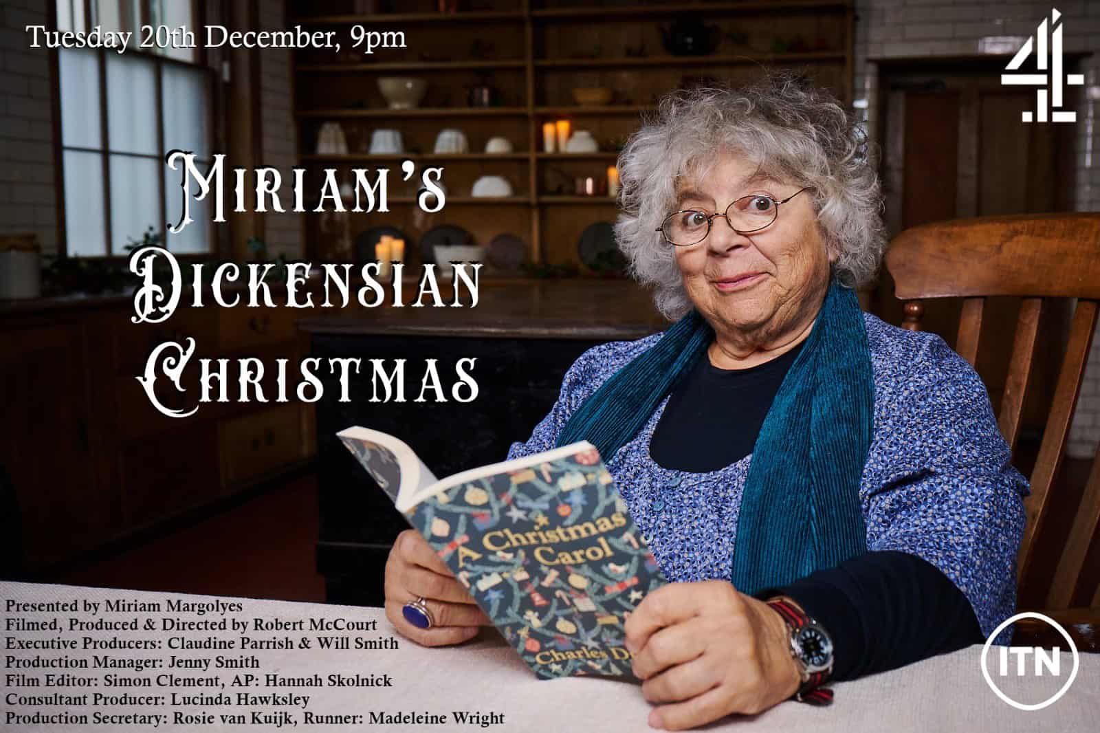 Miriam's Dickensian Christmas TX card