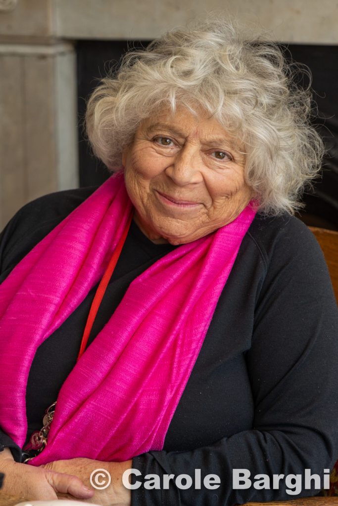 Miriam Margolyes by Carole Barghi